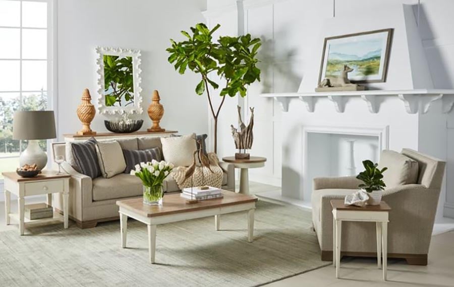 Hanging a Mirror in the Living Room