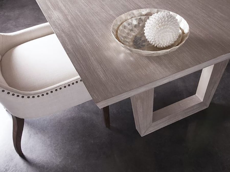 Sizing of a dining room