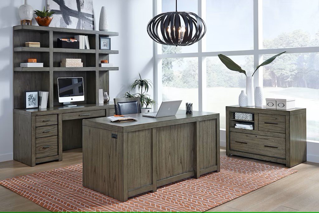 office with credenza desk