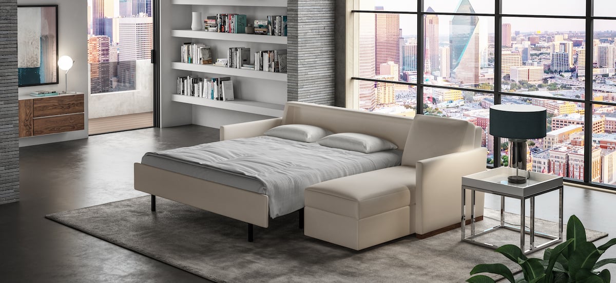 sofa bed with storage